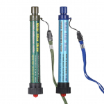 Veefiltriga &otilde;lg v&auml;listingimustes veepuhastusseade Kaasaskantav isiklik veepuhastaja 2 pcs sinine/roheline