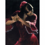 5D DIY Teemantmaaling T&uuml;drukute tantsija Teemanttikandid T&auml;ismosaiigikomplektid Ristpistes Kodukaunistus K&auml;sitsi valmistatud kingitused Round 20x30cm