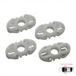 BWR5030 4 tk Aknat&otilde;stuki liugpivoti juhtklambri komplekt Ford Transit MK5 6 7 EY FY TT9 1994-2014 jaoks