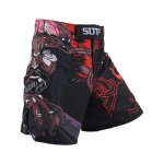 SOTF MMA Black Samurai Fighting Hingav Fitness Print mma L&uuml;hikesed p&uuml;ksid Tiger Muay Thai kickboxing V&otilde;itlusp&uuml;ksid Poksiriided mma 3xl