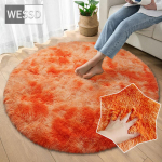 Armas Rainbow Plush vaip, &uuml;mmargune t&uuml;drukute toale Armas pehme karvase juuksevaip magamistoale lastetoale M&auml;ngumatt Roomamismatt Libisemiskindel Diameter 100cm