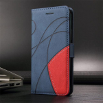Lines Nahast klapp&uuml;mbris Motorola Moto E13 E 13 Motoe13 E 13 E22i E22 I E32 S E32s kate Magnetiline rahakoti kaardipesa aluse kaitse telefoni kate Moto E32S sinine