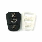 EDP1123 kummipadi 3 nupuga klapiga auto kaugjuhtimispuldi v&otilde;ti korpuse korpuse kate Hyundai Kia jaoks