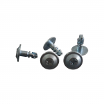 ECF5066 5-osaline t&uuml;&uuml;blitihvt, mootori kaitsealuse katte kruvid BMW 5 7 jaoks ; E39 E38 E52 51718218852