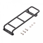 RC autotrepp mini metallisimulatsiooniga 3-tasandiline redel, kaunistus Traxxas TRX-4 RC roomiku jaoks must