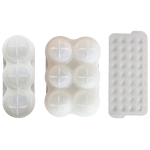 3.06.36 Grid j&auml;&auml;toiduvorm hiiglaslik Jumbo Rhombus toidukvaliteediga j&auml;&auml;kandik Toidukvaliteediga korduvkasutatav j&auml;&auml;masin j&auml;&auml;kuubikualus 36 Grids sinine