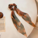 Mood Tint Maalimine Lint Peak&ouml;is T&uuml;drukutele Naistele Seotud Peak&ouml;is Hobusesaba Streamer Lihtne Ins Suured Juuksed Peakatted