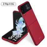 Sumsung Z Flip 4 Zflip4 Flip4 &uuml;mbris matt kommiv&auml;rvi k&otilde;va arvuti p&otilde;rutuskindel tagakaas Samsung Galaxy Zflip 4 kaitsekesta jaoks For Samsung 01 punane