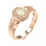 Uduroheline tsirkoon &uuml;mmargune &otilde;&otilde;nes kullav&auml;rvi s&otilde;rmused naiste elegantsed ehted 7 roheline