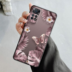 Bling Aesthetic Butterfly Rose Art &uuml;mbris Xiaomi Redmi Note 12 11t 11s 11 10 8 Pro 9 9s 9t 8t jaoks Mi 10 8 9a 9c 10c 12c K40 jaoks For Redmi Note11T 5G