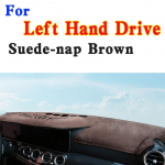 2013-2017 Benz A-Class A180 200 260 250 W176 armatuurlaua kate armatuurlaua kate armatuurlaud p&auml;ikesekaitsekaitse isolatsioon kaitsepadja vaiba kaunistused Left Hand Drive pruun