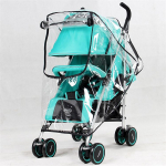 Baby Buggy l&auml;bipaistev vihmakate, vihmakate lapsevankrile, veekindel EVA A