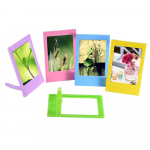5 tk/komplekt v&auml;rviline Fujifilm Instax Mini Photography Home Decor 3-tolline purunematu laua pildiraam