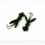 2tk 9CM-12G elutruu kriketi plastist pehme s&ouml;&ouml;t meriforelli haugi jaoks