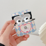 Vintage Yellow Fresh Flowers nahast koti&uuml;mbris AirPodidele 1 2 Pro 3 &uuml;mbris Lillemustrid Luksuslik Bluetooth-k&otilde;rvaklappide laadimiskarbi kate AirPodi jaoks For AirPods Pro 2