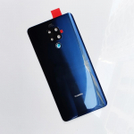 Uus tagaklaas Huawei Mate 20X EVR-L29 tagumise aku luugi tagumise korpuse vahetus koos kaameraga sinine