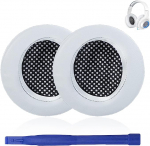 1 paar k&otilde;rvaklappide &uuml;mbrist kulumiskindlad kaitsepadjad EDIFIER HECATE G4/G4PRO/G30/GM660 jaoks hall/must