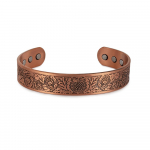 Ikuineni Daisy Puhtast Vasest K&auml;ev&otilde;ru Magnetiline Reguleeritav Mansett K&otilde;rged Magnetid K&auml;ev&otilde;rud T&auml;isvasest 15mm Lai muudetava suurusega Ehted Meestele Naistele vask