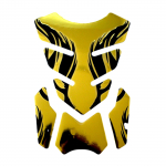 Motorcycle Sticker Fishbone 3D Tank pad Oil Protector Cover for Yamaha R1  Enduro Versys 1000 Suzuki Gsx kuld