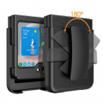 Parim kaitseklambri hoidiku&uuml;mbris Samsung Galaxy Z Flip 5 Flip5 Flip 4 3 3 5G Flip4 Flip3 Zflip5 p&otilde;rutuskindel k&otilde;va soomuskate for Samsung Z Flip 5 must