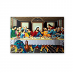 Da Vinci kuulus maal Viimase &otilde;htus&ouml;&ouml;gi l&otilde;uendi plakatid ja tr&uuml;kised Jeesuse religioossed seinakunstipildid elutoa sisekujunduseks 50X70cm No Frame