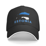 Estonia Country Flag Gift Design Cap Baseball Cap hobusem&uuml;ts mees p&auml;ikese jaoks Naise m&uuml;ts Unisex's
