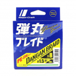 Major Craft Dangan Braid Line X8 200m PE 1.5 Green DB8-200/1.5GR/30lb 6024 roheline