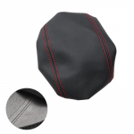 Auto PU nahk koos k&auml;snaga keskjuhtimise k&auml;etoe padja katte kleebise &auml;&auml;ris Toyota Prado 2002 2003 2004 2005 2006 jaoks Micro Black-red