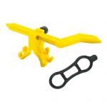 Jalgratta rataste tugijala tugi kompaktse suurusega kerge, universaalne mitmeotstarbeline jalgratta rataste joondamise remondit&ouml;&ouml;riist must