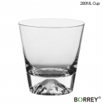 BORREY Mount Fuji klaas veiniklaas pliivaba l&auml;bipaistev kristall&otilde;lu viski br&auml;ndi viinakass mitme mustriga joogin&otilde;ud baari kingitused Glass Cup 280ML