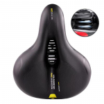 Jalgratta sadul Maastikuratta padi &otilde;&otilde;nes amortisatsiooniga kuul &otilde;&otilde;nes hingav universaalne sadul kollane