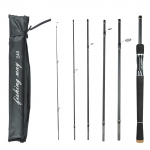 6-osaline &uuml;likerge ketramis-/heitmis&otilde;ngede reisi&otilde;nge koos hoiukotiga spinning rod 2.4m