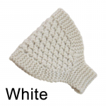 Mood, s&uuml;gistalv naiste soe peapael, kootud elastsed juuksepaelad, peakattega juukseaksessuaarid daami turbanile YSL must