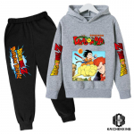 Anime Dragon Ball Z kapuutsikomplekt poistele Riided Lastele kapuutsid Anime riided Goku kapuuts, t&uuml;drukute dressipluus 3-14a lastele 150