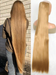 Aosiwig s&uuml;nteetiline &uuml;lipikk sirge 100 cm 5 juuksepikendusega klambriga naturaalsed juuksed mustad blondid v&otilde;ltsjuuksed naistele 40inches-100cm