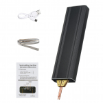 Kaasaskantav 5-k&auml;iguline reguleeritav punktkeevitusseade, 0,1&ndash;0,15 mm paksune niklileht ENLISH must