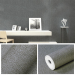 Isekleepuvad linasest paberist elutoa sisekujundus Vee- ja niiskuskindlad kleebised 50cm*2.8m must