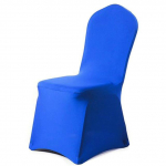 &Uuml;hev&auml;rviline tooli kate Spandex libisemine veniv pulmapidu restoran bankett hotelli s&ouml;&ouml;gitooli katted sinine