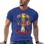 3D prindiga T-s&auml;rk, raske meeste dressipluus Oversized l&uuml;hikeste varrukatega t-s&auml;rk S