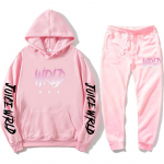 J UICEWrld kapuutsiga dressipluus+s&ouml;rkimisp&uuml;ksid Juice Wrld Juice Wrld Juicewrld Trap Rap Tomography Juice World L