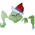 J&otilde;ulukaunistused Tara Peeker Ornaments Talve&otilde;ue seinasildid Kingitus j&otilde;ulup&auml;evaks roheline