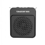 TAKSTAR kaasaskantav h&auml;&auml;lev&otilde;imendi juhtmega k&otilde;rva k&uuml;lge kinnitatav mikrofoni rihm 10 W 4500 mAh aku tase 10x9x3.5cm must