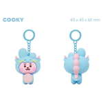 BT21 minini draakoni figuur v&otilde;tmehoidja