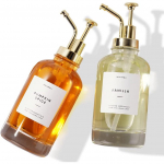 2 pakk 16,9 OZ kohvisiirupi dosaator kohvibaari jaoks koos siltide ja pumbaga, siirupipudelid kohvibaari kodubaari jaoks, BPA-vaba