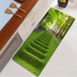 1 tk Luksuslik kuldse lillepuu mustriga k&ouml;&ouml;gimatt Pehme paksendatud k&ouml;&ouml;gimatt Veekindel libisemiskindel &otilde;likindel p&otilde;randamatt 40x60cm