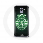 Samsung Galaxy J6 2018 &uuml;mbris scp sportliku portugali helendav must taust