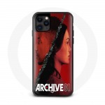 Coque Iphone 11 Pro Archive 81 film d'horreur cassette statut x-files Fringes rouge sacrifice Visser