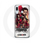 &Uuml;mbris Samsung galaxy A30 La Casa De Papeli plakatipildi jaoks