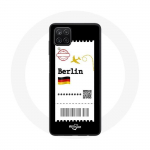Coque pour Samsung Galaxy A42 5G Billet d'avion berlin