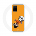 Coque pour Vivo Y21s 2021 / Y21 2021 Goku Dragonball Z Enfant Anime